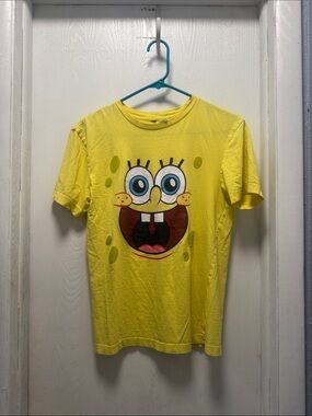 SpongeBob Squarepants Yellow Graphic Tee